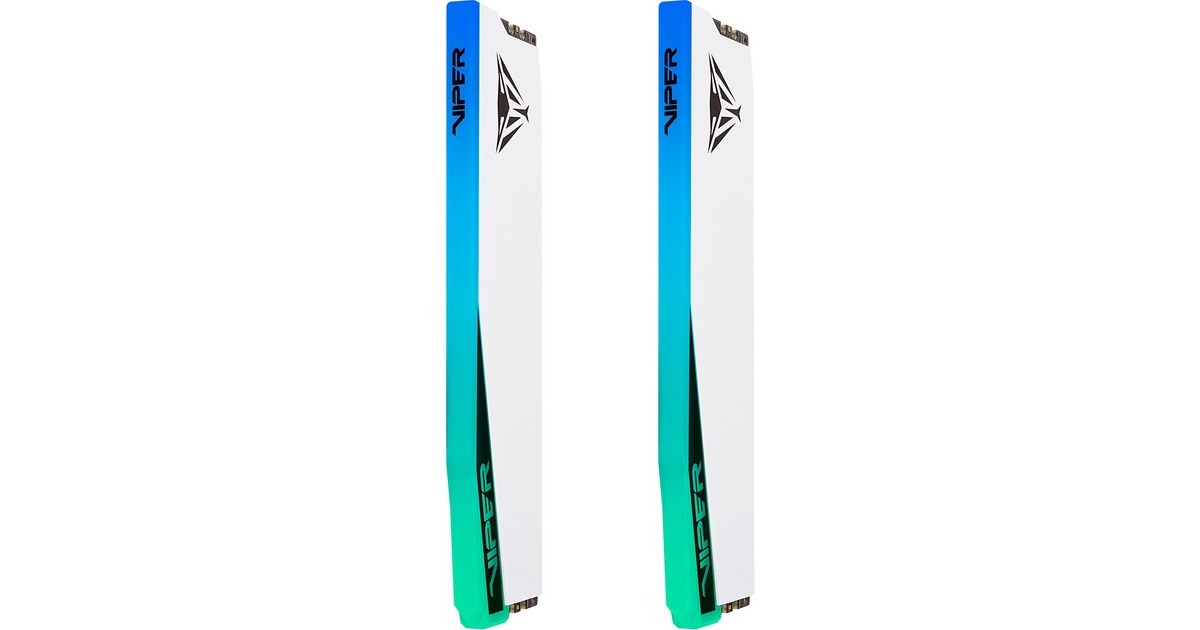 Patriot DIMM 32 GB DDR5-7000 (2x 16 GB) Dual-Kit, Arbeitsspeicher(weiß, PVER532G70C38KW, Viper Elite 5 RGB, INTEL XMP)