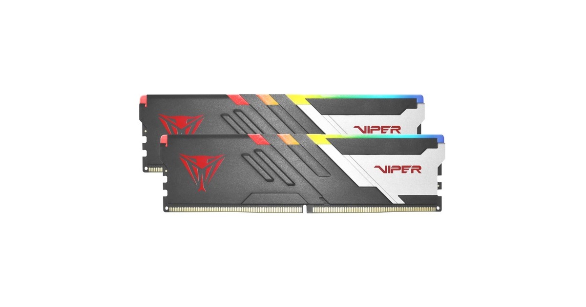 Patriot DIMM 32 GB DDR5-7000 (2x 16 GB) Dual-Kit, Arbeitsspeicher(schwarz, PVV532G700C32K, Viper Venom, INTEL XMP, Outlet) Patriot DIMM 32 GB DDR5-7000 (2x 16 GB) Dual-Kit, Arbeitsspeicher(schwarz, PVV532G700C32K, Viper Venom, INTEL XMP, Outlet)