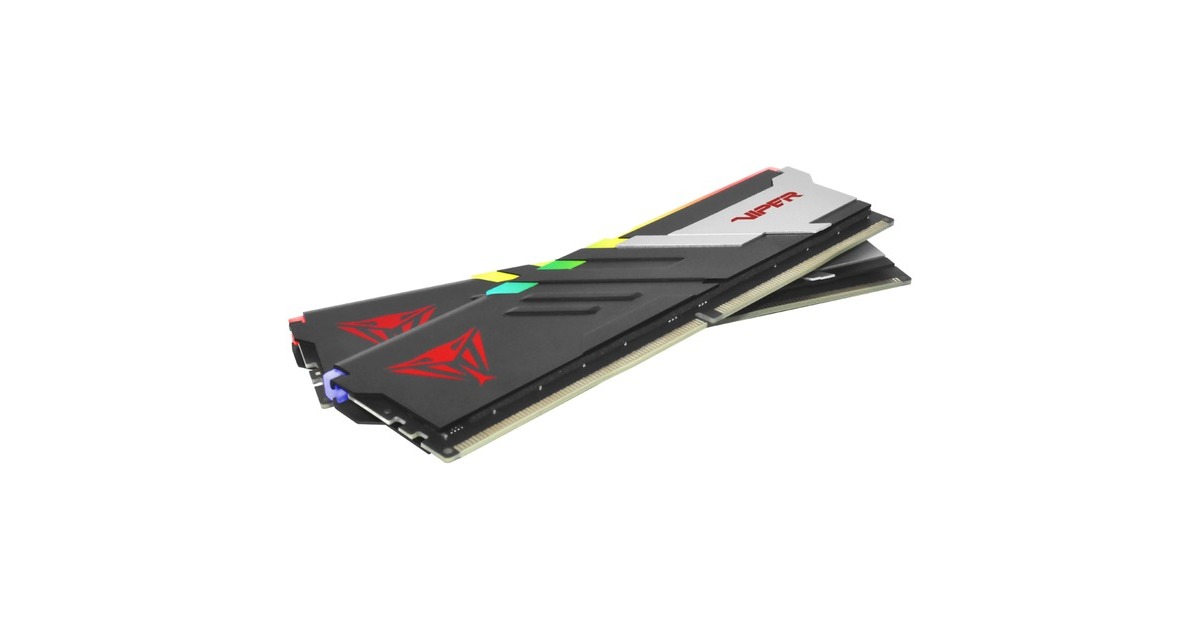 Patriot DIMM 32 GB DDR5-7000 (2x 16 GB) Dual-Kit, Arbeitsspeicher(schwarz, PVV532G700C32K, Viper Venom, INTEL XMP, Outlet)