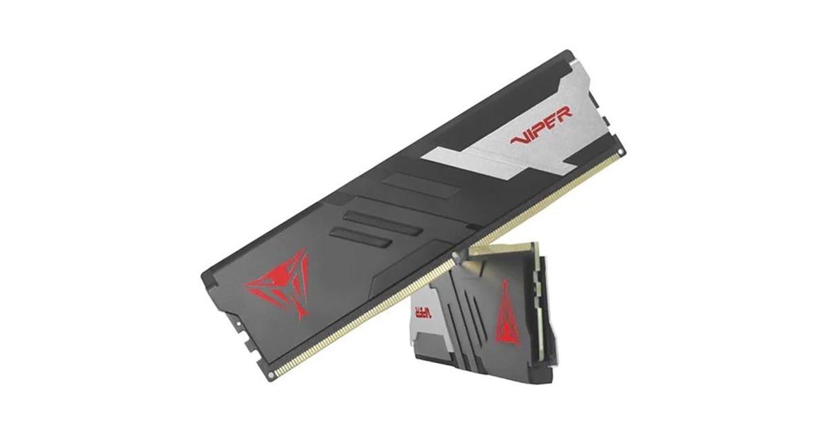 Patriot DIMM 32 GB DDR5-7200 (2x 16 GB) Dual-Kit, Arbeitsspeicher(schwarz, PVV532G720C34K, Viper Venom, INTEL XMP)