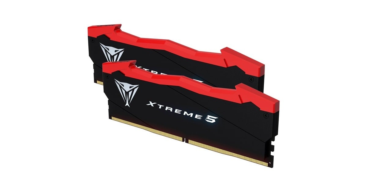 Patriot DIMM 32 GB DDR5-8200 (2x 16 GB) Dual-Kit, Arbeitsspeicher(schwarz, PVX532G82C38K, Viper Elite 5 RGB, INTEL XMP, Outlet)