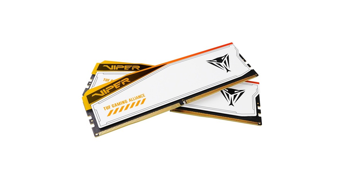 Patriot DIMM 48 GB DDR5-6000 (2x 24 GB) Dual-Kit, Arbeitsspeicher(schwarz, PVER548G60C36KT, Viper Elite 5 RGB, INTEL XMP, AMD EXPO)