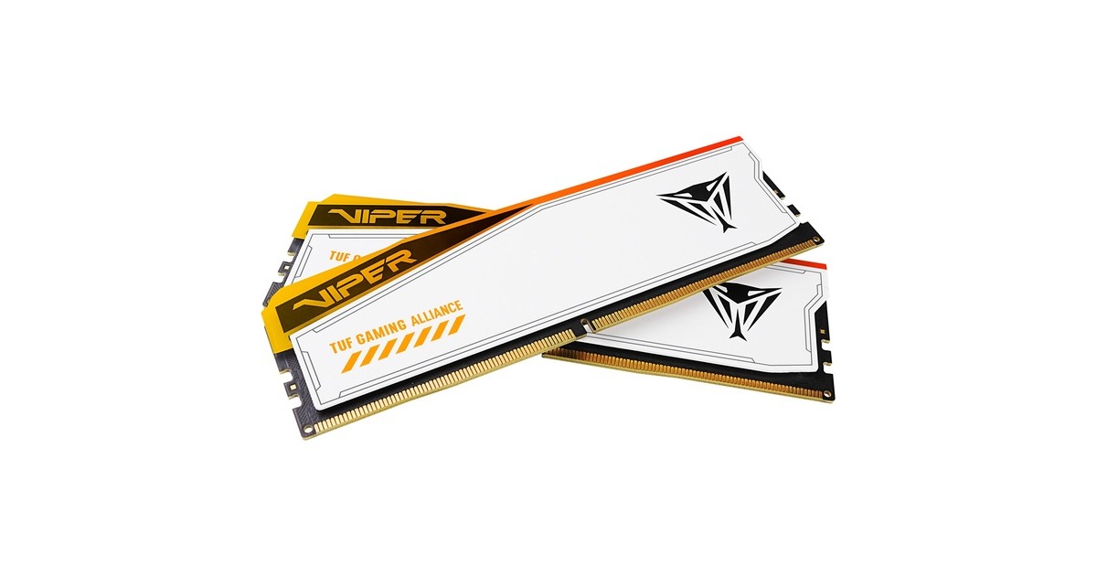 Patriot DIMM 48 GB DDR5-6600 (2x 24 GB) Dual-Kit, Arbeitsspeicher(schwarz, PVER548G66C34KT, Viper Elite 5 RGB, INTEL XMP, AMD EXPO)