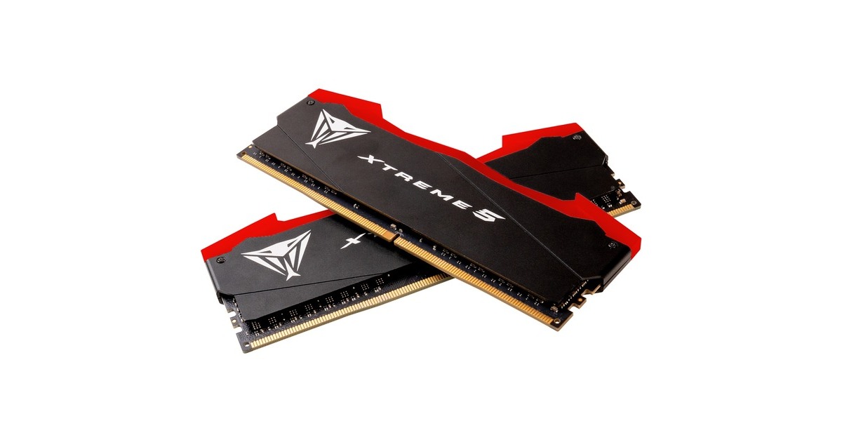 Patriot DIMM 48 GB DDR5-7600 (2x 24 GB) Dual-Kit, Arbeitsspeicher(schwarz, PVX548G76C36K, Viper Xtreme 5, INTEL XMP)