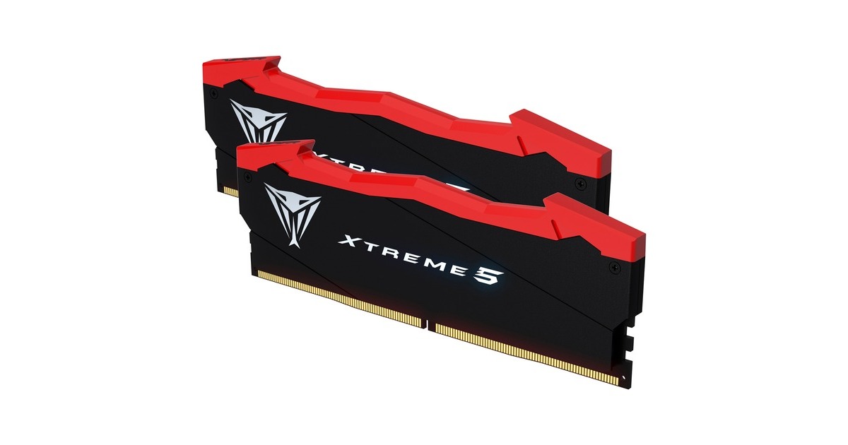 Patriot DIMM 48 GB DDR5-7600 (2x 24 GB) Dual-Kit, Arbeitsspeicher(schwarz, PVX548G76C36K, Viper Xtreme 5, INTEL XMP)