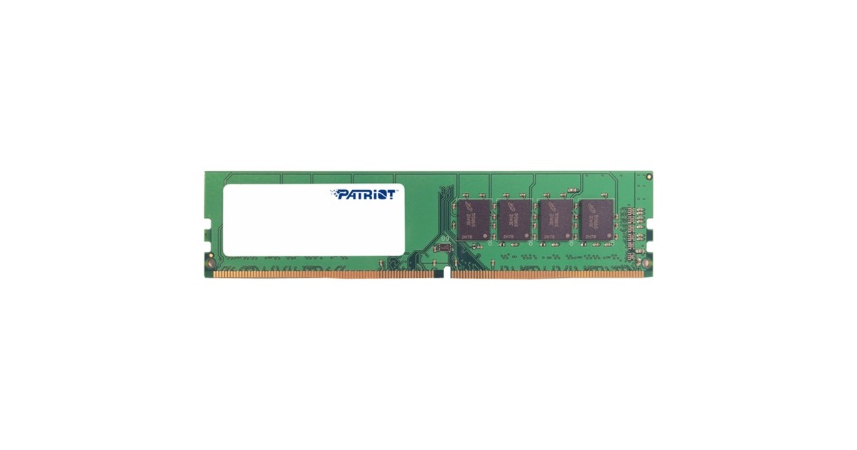 Patriot DIMM 4 GB DDR4-2400, Arbeitsspeicher(PSD44G240082, Signature Line)