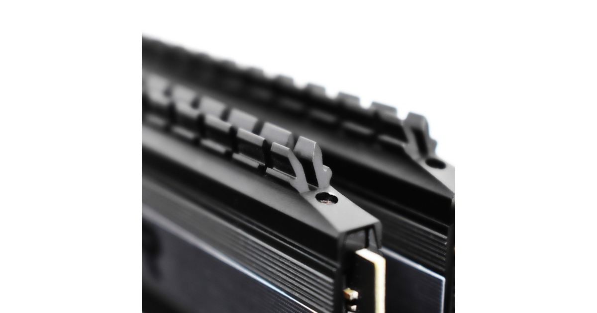 Patriot DIMM 64 GB DDR4-3200 (2x 32 GB) Dual-Kit, Arbeitsspeicher(schwarz, PVB464G320C6K, Viper 4 Blackout, INTEL XMP)