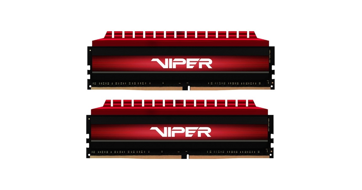 Patriot DIMM 64 GB DDR4-3600 (2x 32 GB) Dual-Kit, Arbeitsspeicher(PV464G360C8K, Viper 4 XMP, INTEL XMP, Outlet)