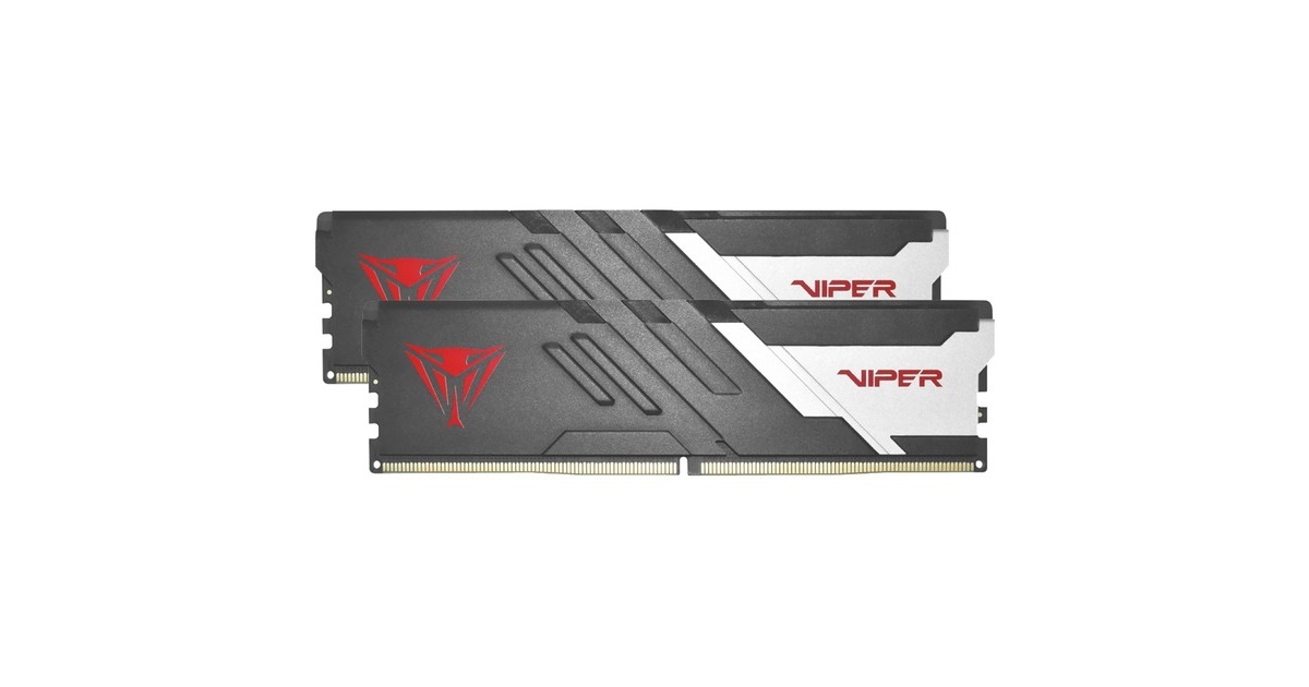 Patriot DIMM 64 GB DDR5-5600 (2x 32 GB) Dual-Kit, Arbeitsspeicher(schwarz, PVV564G560C40K, Viper Venom, INTEL XMP, AMD EXPO)