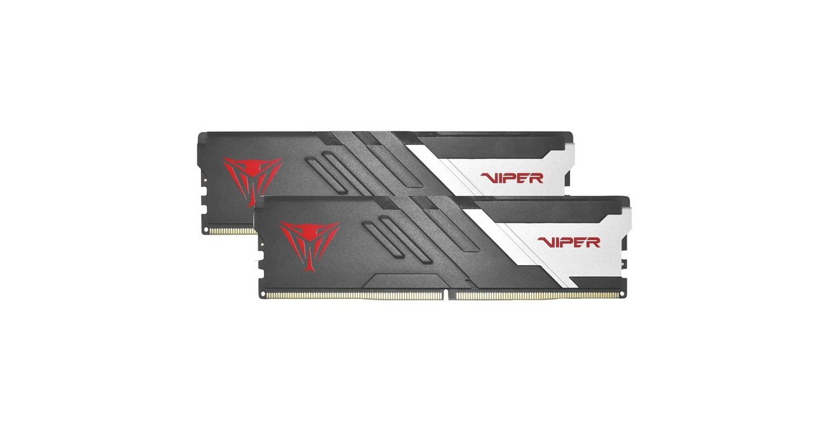 Patriot DIMM 64 GB DDR5-6000 (2x 32 GB) Dual-Kit, Arbeitsspeicher(schwarz, PVV564G600C36K, Viper Venom, INTEL XMP)
