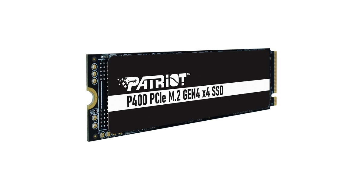 Patriot P400 1 TB, SSD(schwarz/weiß, PCIe 4.0 x4, NVMe 1.3, M.2 2280)