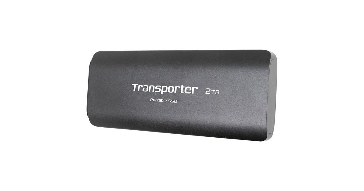 Patriot Transporter Portable SSD 2 TB, Externe SSD(schwarz, USB-C 3.2 Gen 2 (10 Gbit/s))
