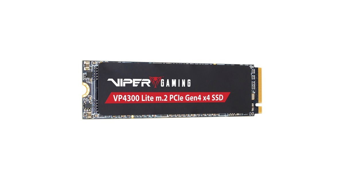 Patriot VP4300 Lite 2 TB, SSD(schwarz, PCIe 4.0 x4, NVMe 2.0, M.2 2280)