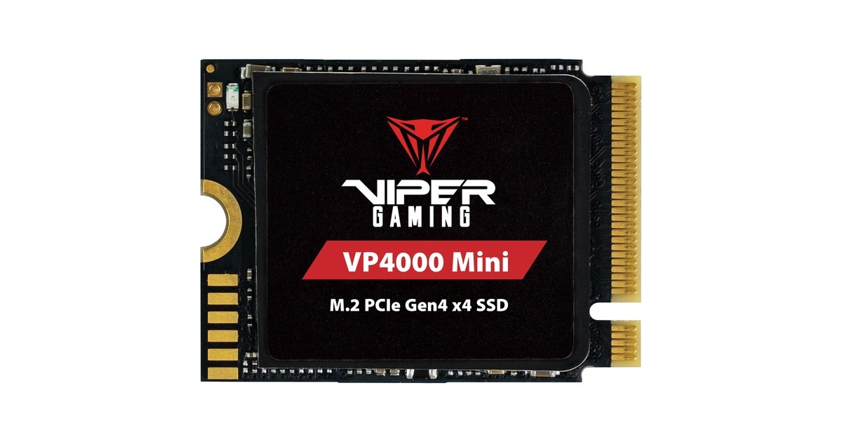 Patriot Viper VP400 Mini 1 TB, SSD(PCIe 4.0 x4, NVMe, M.2 2230)
