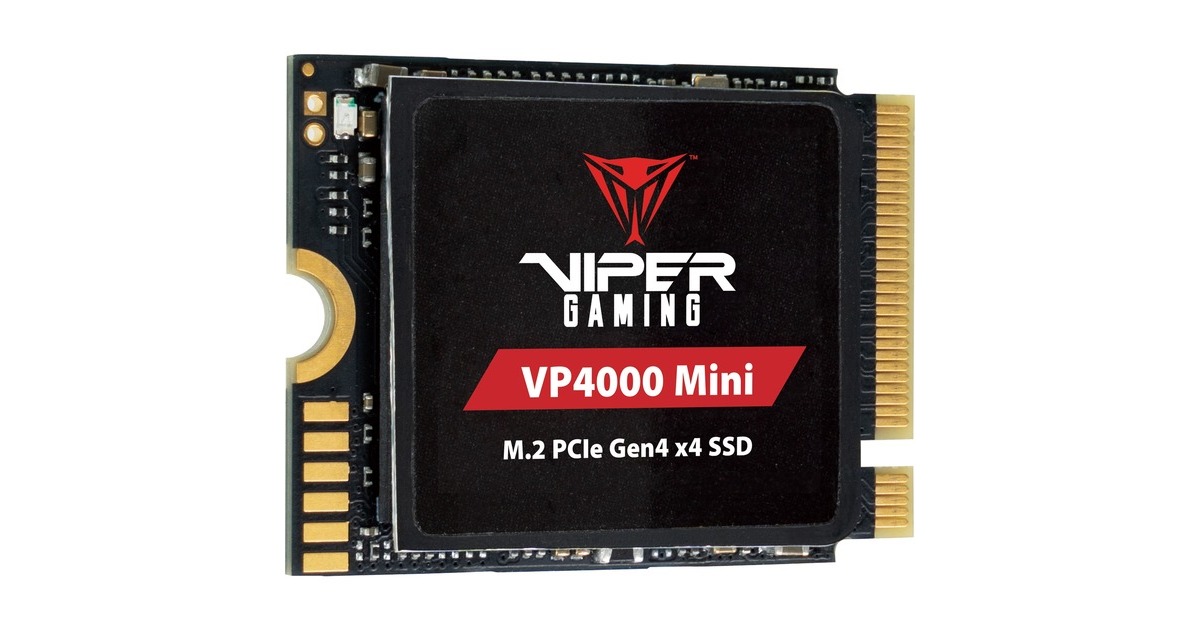 Patriot Viper VP400 Mini 1 TB, SSD(PCIe 4.0 x4, NVMe, M.2 2230)