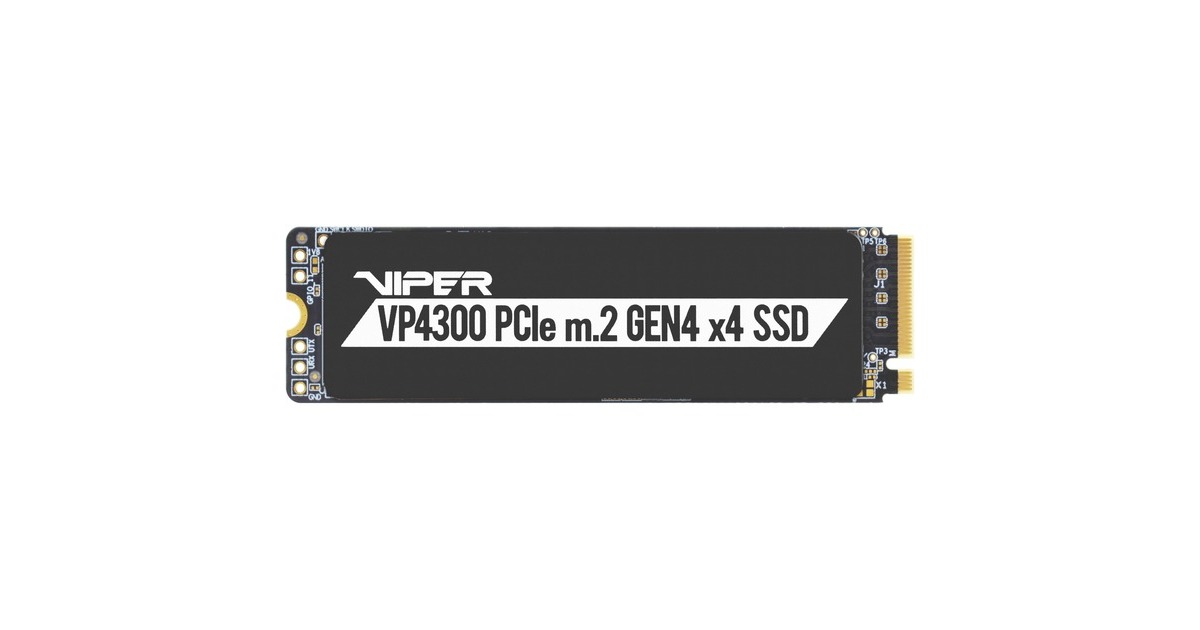 Patriot Viper VP4300 1 TB, SSD(schwarz, PCIe 4.0 x4, NVMe 1.4, M.2 2280)