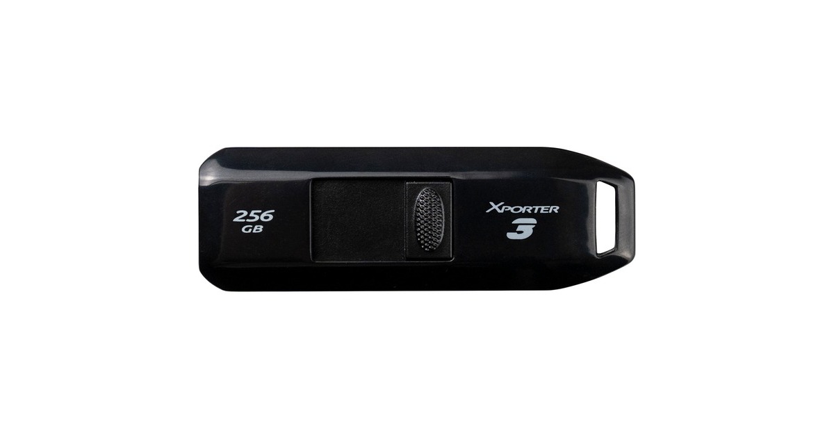 Patriot XPorter 3 256 GB, USB-Stick(schwarz, USB-A 3.2 Gen 1)