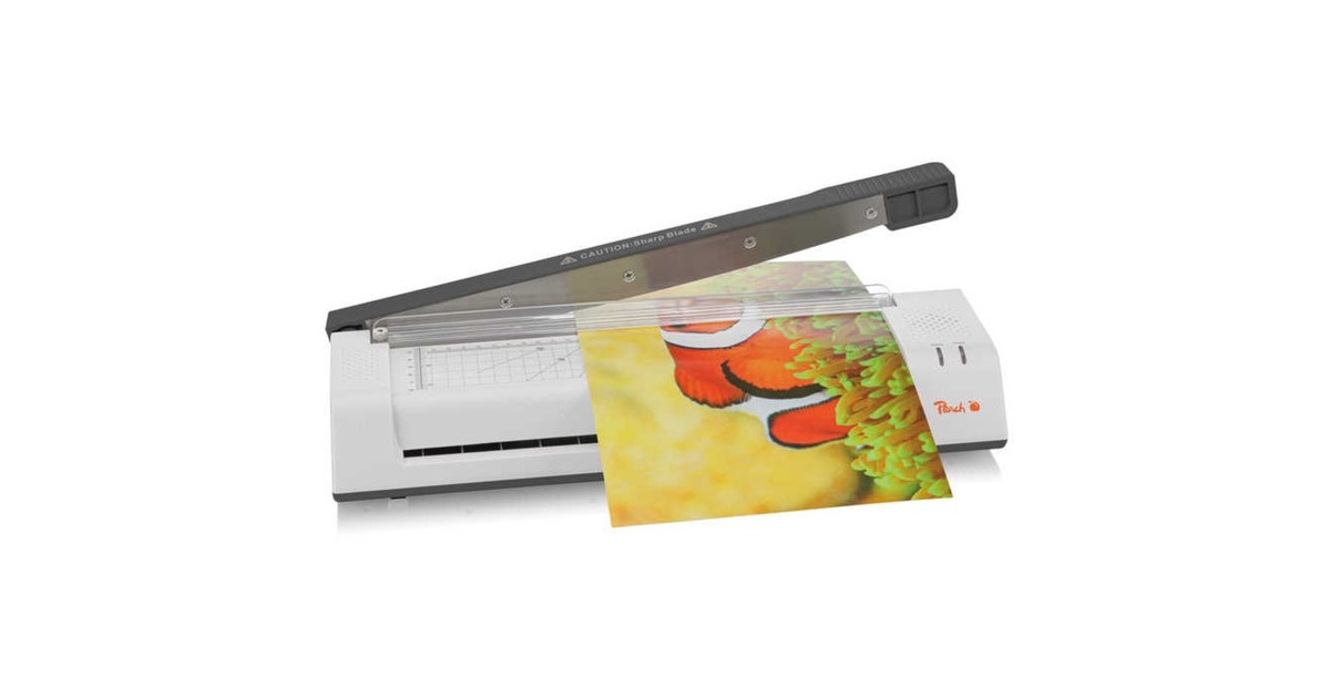 Peach 4 in 1 Laminiergerät A3 mit Hebelschneider A4 (PBP420)