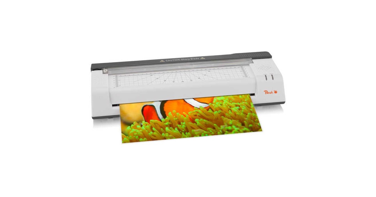 Peach 4 in 1 Laminiergerät A3 mit Hebelschneider A4 (PBP420)