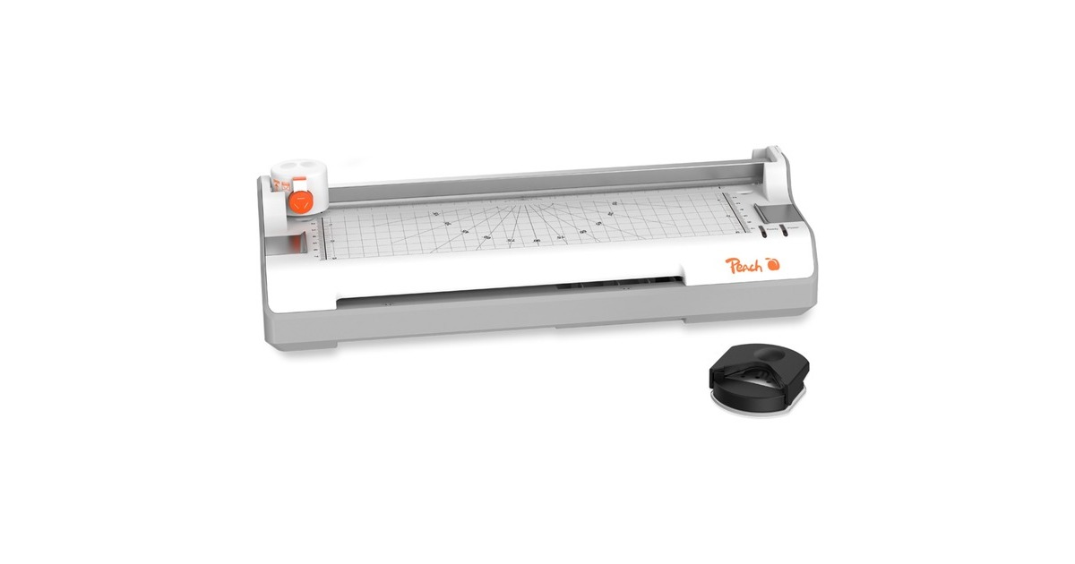 Peach 6 in 1 Laminiergerät inkl. Eckenrunder und Trimmer A4 (PBP350 )