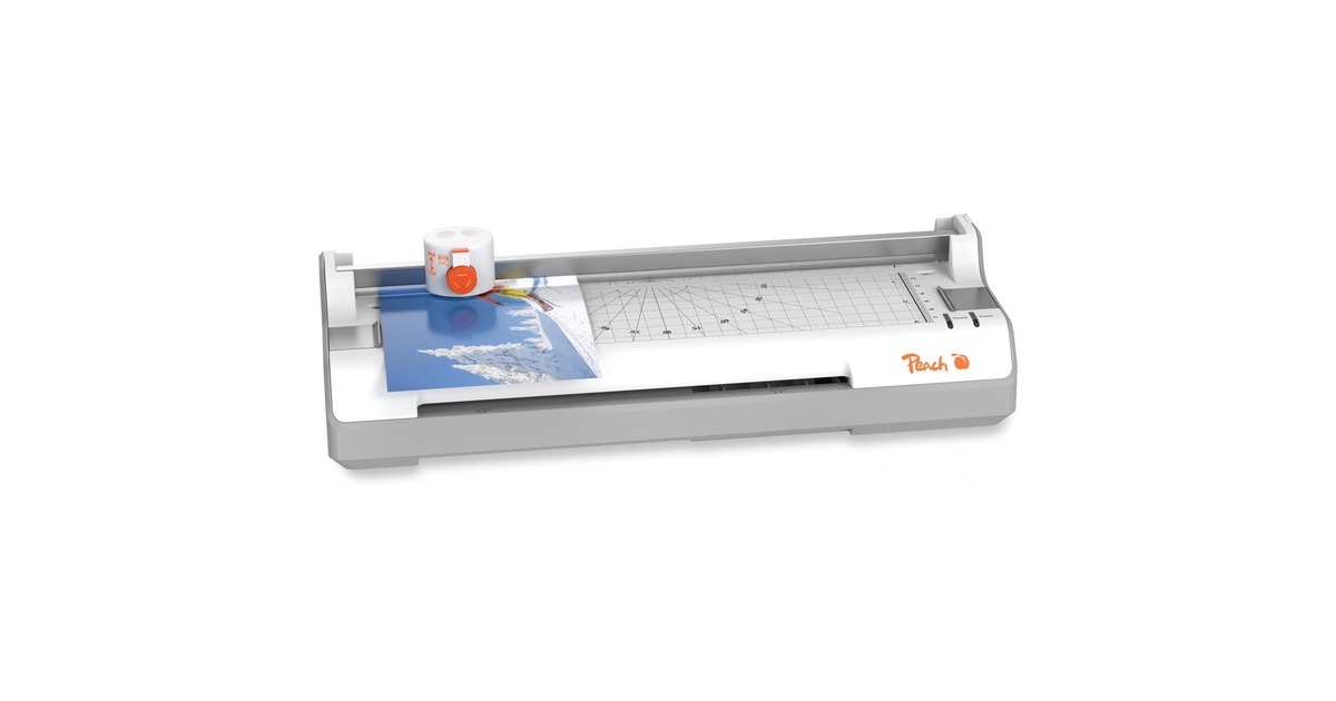Peach 6 in 1 Laminiergerät inkl. Eckenrunder und Trimmer A4 (PBP350 )