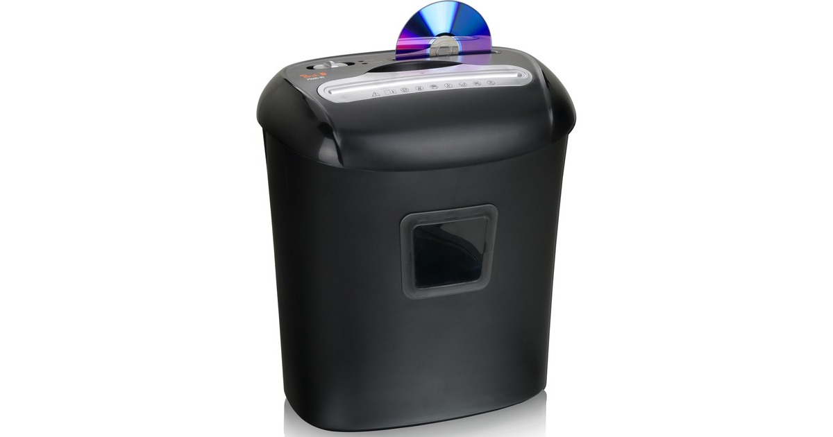 Peach Cross Cut Schredder PS500-40, Aktenvernichter(schwarz)