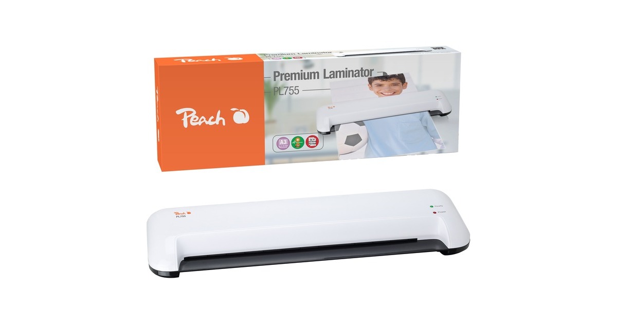 Peach Premium Laminator A3 PL755, Laminiergerät(grau/schwarz)