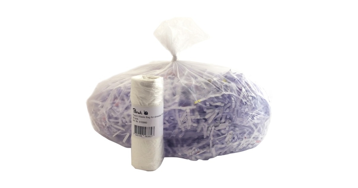 Peach Shredder Waste Bag PS100-10, Beutel