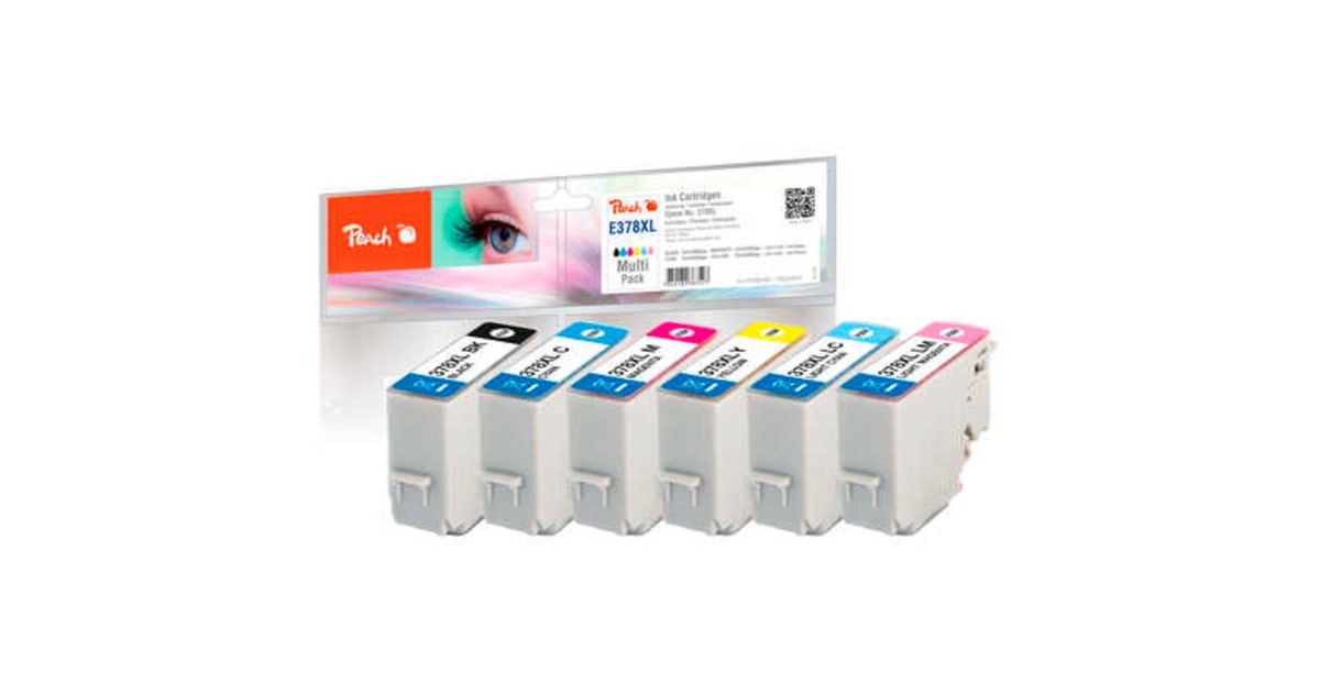 Peach Tinte Spar Pack PI200-667(kompatibel zu Epson 378XL (T3798))