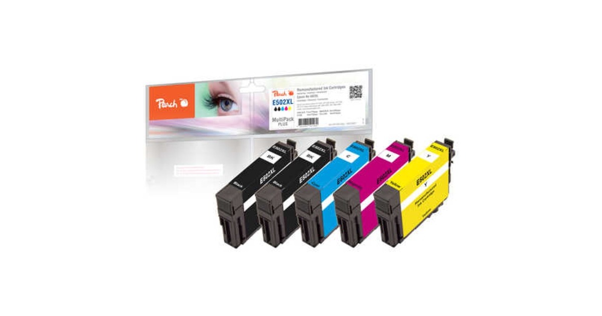 Peach Tinte Spar Pack Plus PI200-842(kompatibel zu Epson 502XL)