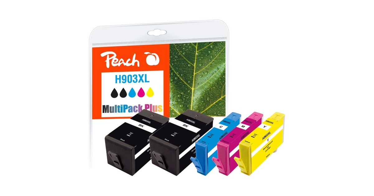 Peach Tinte Sparpack PlusPI300-768(kompatibel zu HP Nr. 903XL)