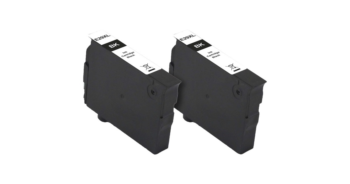 Peach Tinte TwinPack schwarz PI200-409(kompatibel zu Epson 29XL, T2991)
