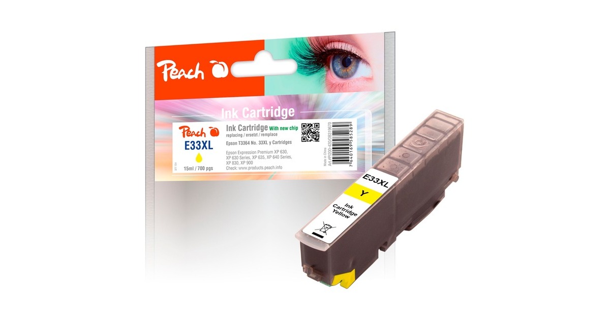 Peach Tinte gelb PI200-420(kompatibel zu Epson T3364)