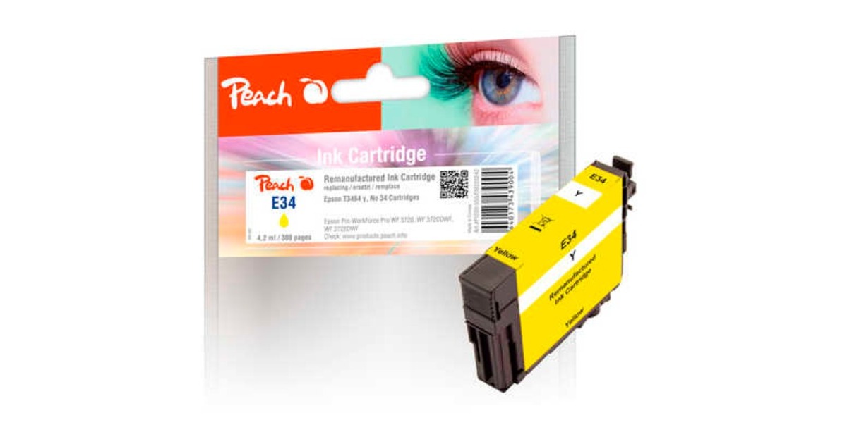 Peach Tinte gelb PI200-550(kompatibel zu Epson 34 (T3464))