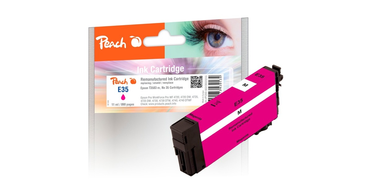 Peach Tinte magenta PI200-563(kompatibel zu Epson 35 (T3583))