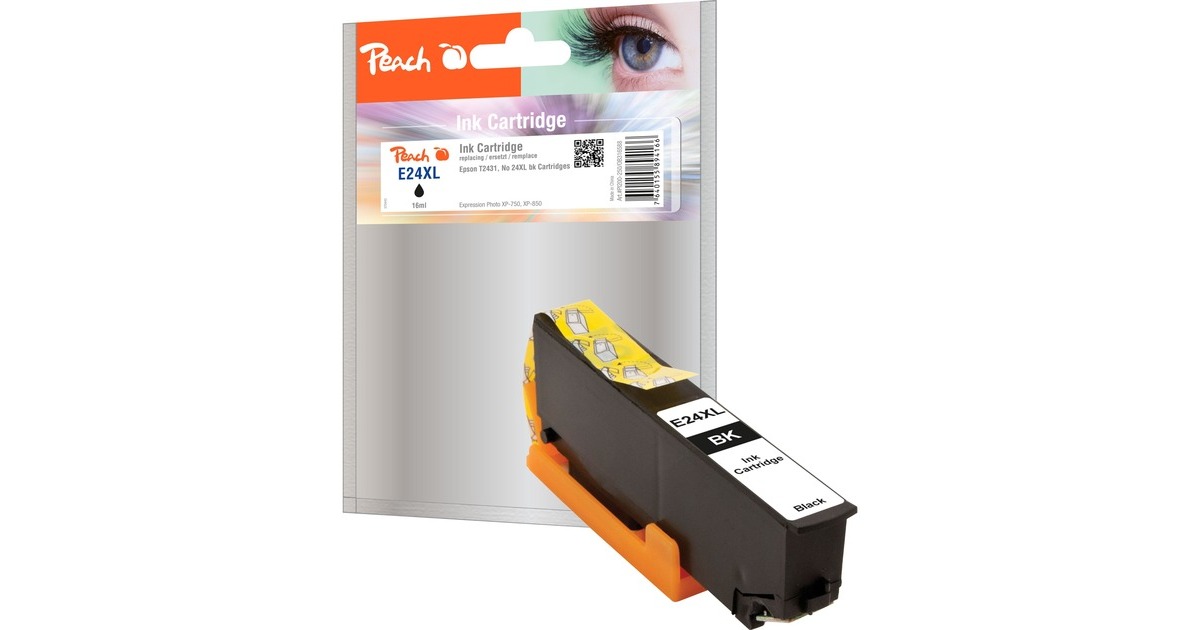 Peach Tinte schwarz PI200-250(kompatibel zu Epson 24XL (T2431))