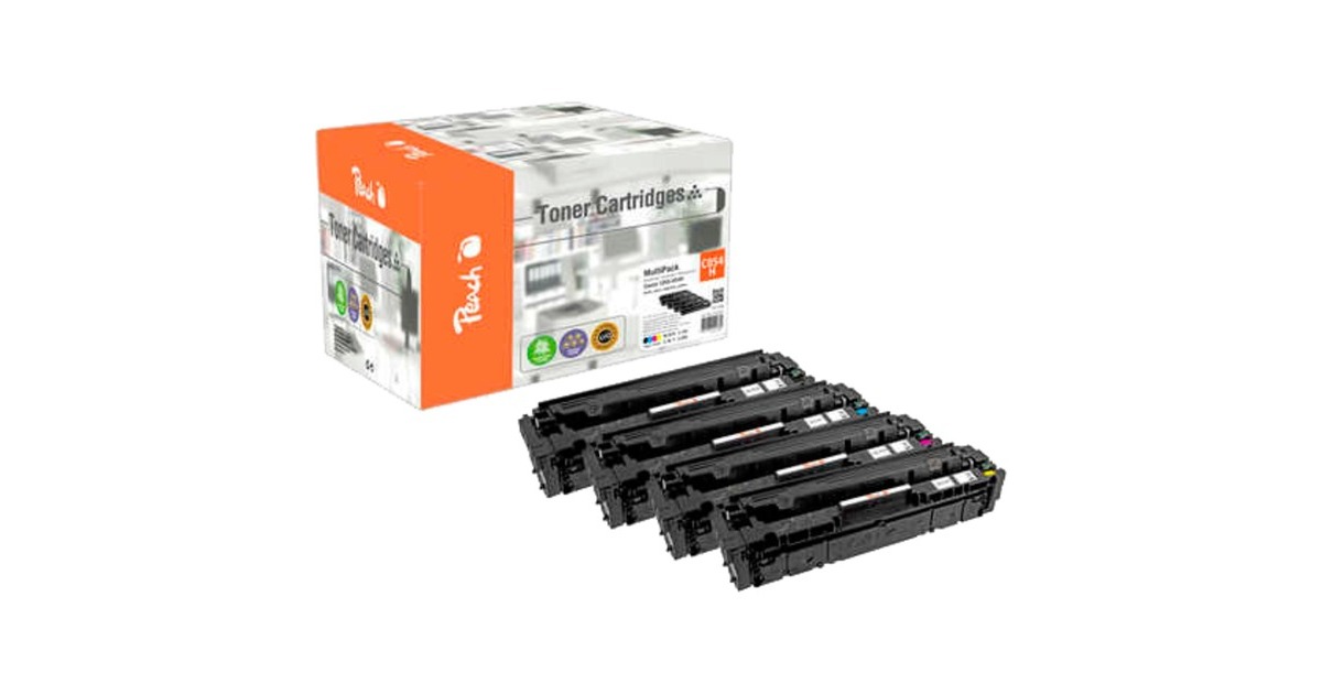 Peach Toner Spar Pack 112323(kompatibel zu Canon CRG-054H)