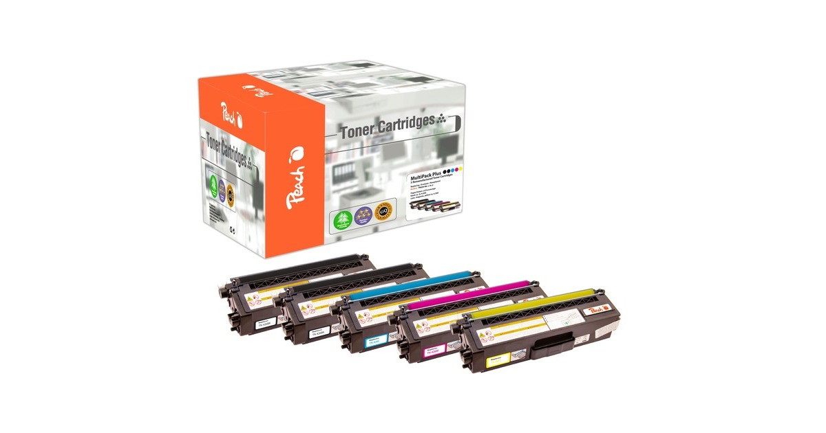 Peach Toner Spar Pack Plus 112147(kompatibel zu Brother TN-426)