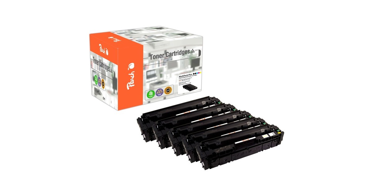 Peach Toner Spar Pack Plus 112210(kopmpatibel zu Canon CRG-046)