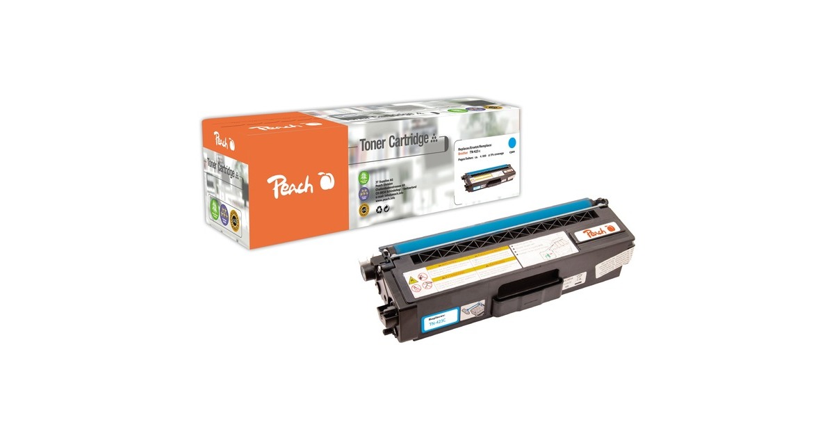 Peach Toner cyan 112073(kompatibel zu Brother TN-423C)