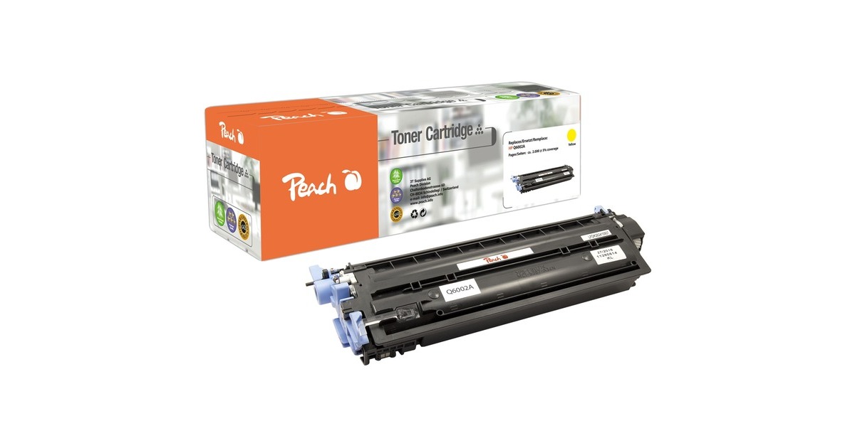 Peach Toner gelb 110185(kompatibel zu HP Q6002A)