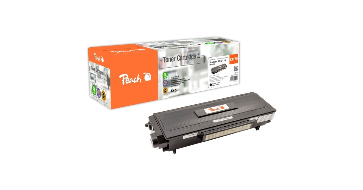 Peach Toner schawrz 110267(kompatibel zu Brother TN-3130/3170)