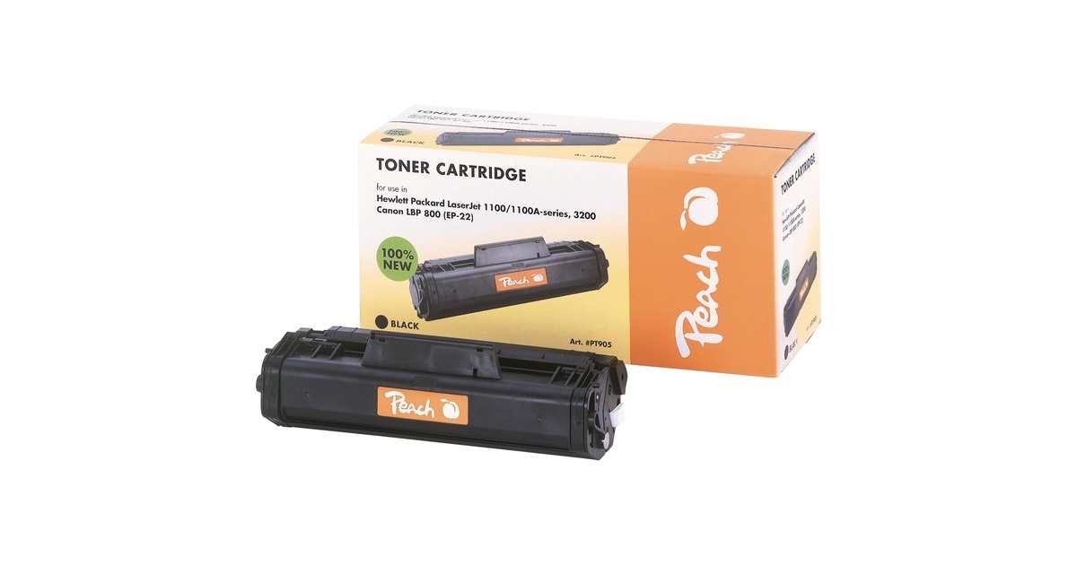 Peach Toner schwarz 110047(kompatibel zu Hewlett-Packard C4092A)