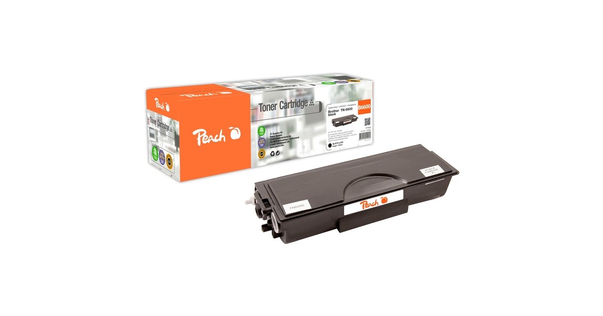 Peach Toner schwarz 110080(kompatibel zu TN-6600)