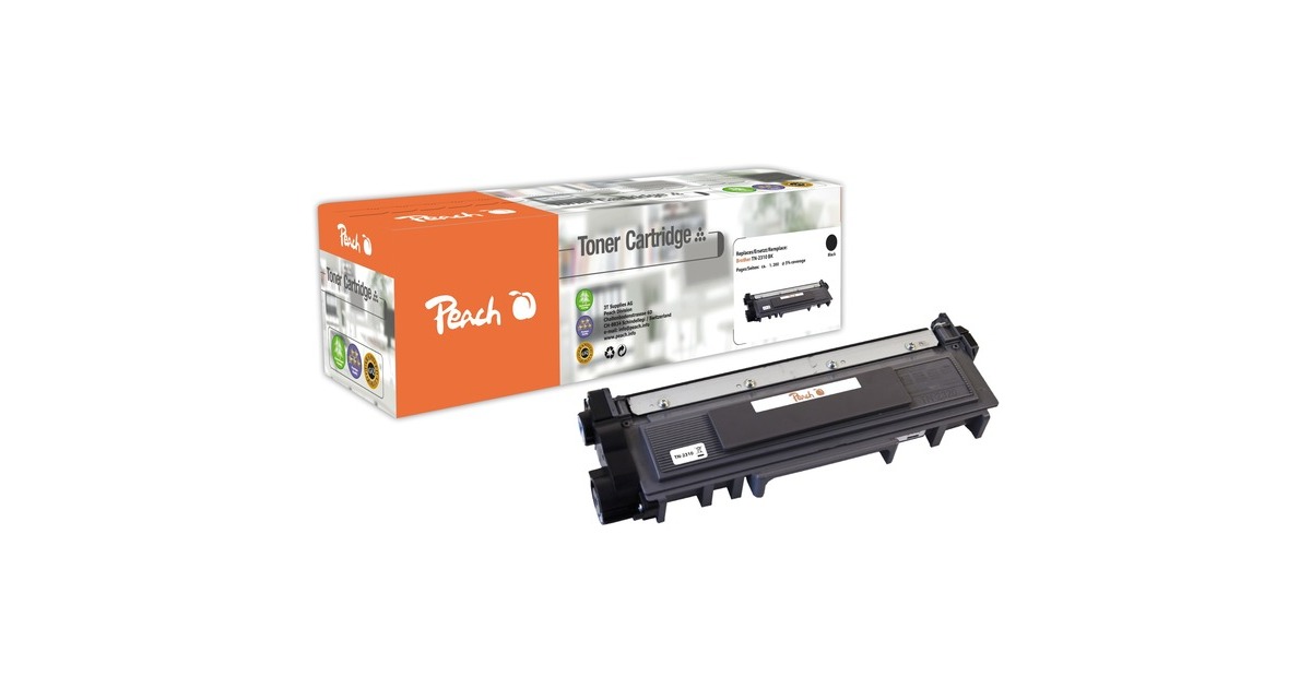 Peach Toner schwarz 111976(kompatibel zu Brother TN-2310)