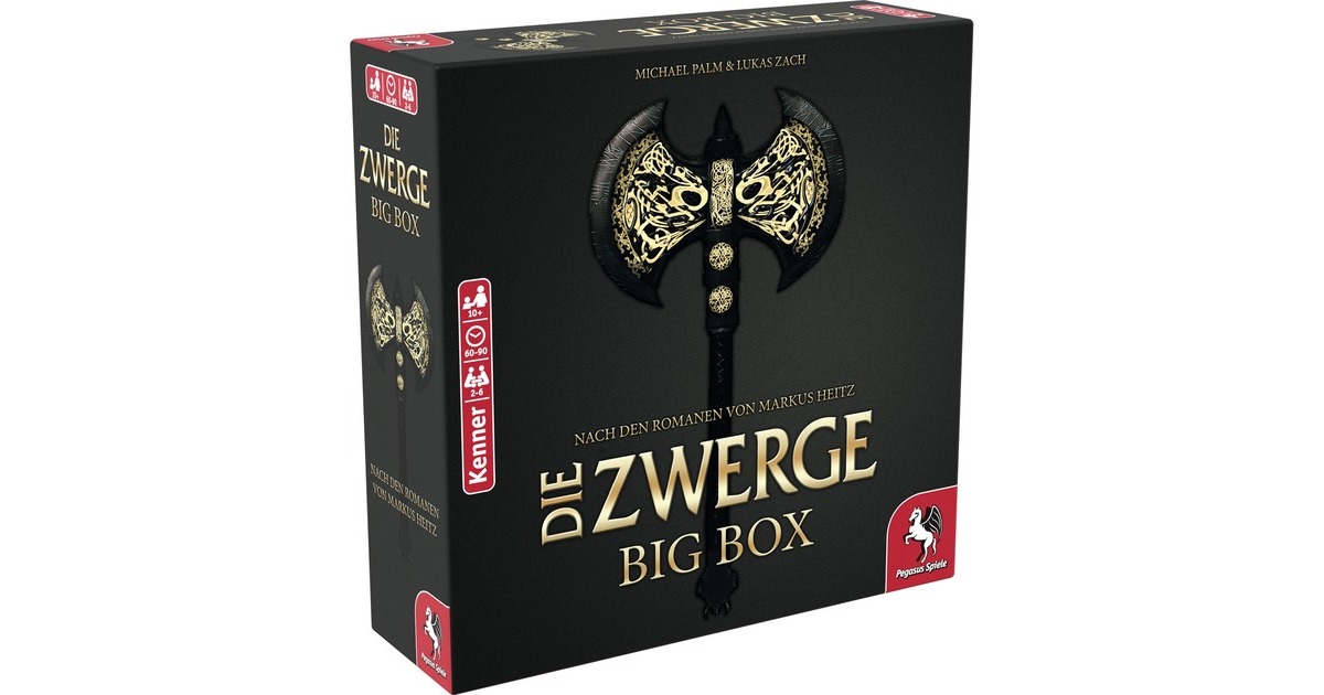 Pegasus Die Zwerge Big Box, Brettspiel