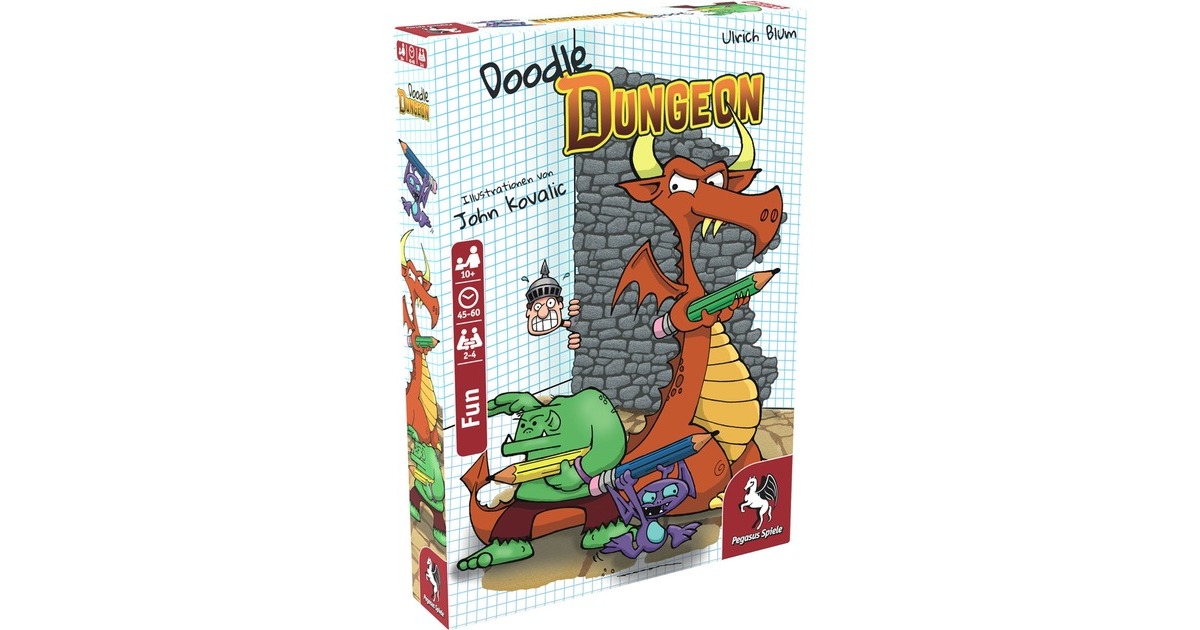 Pegasus Doodle Dungeon, Brettspiel