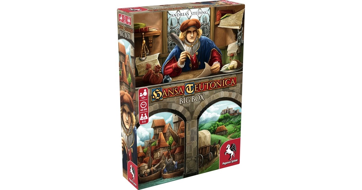 Pegasus Hansa Teutonica Big Box, Brettspiel