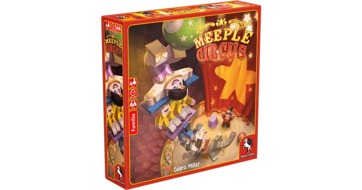 Pegasus Meeple Circus, Brettspiel