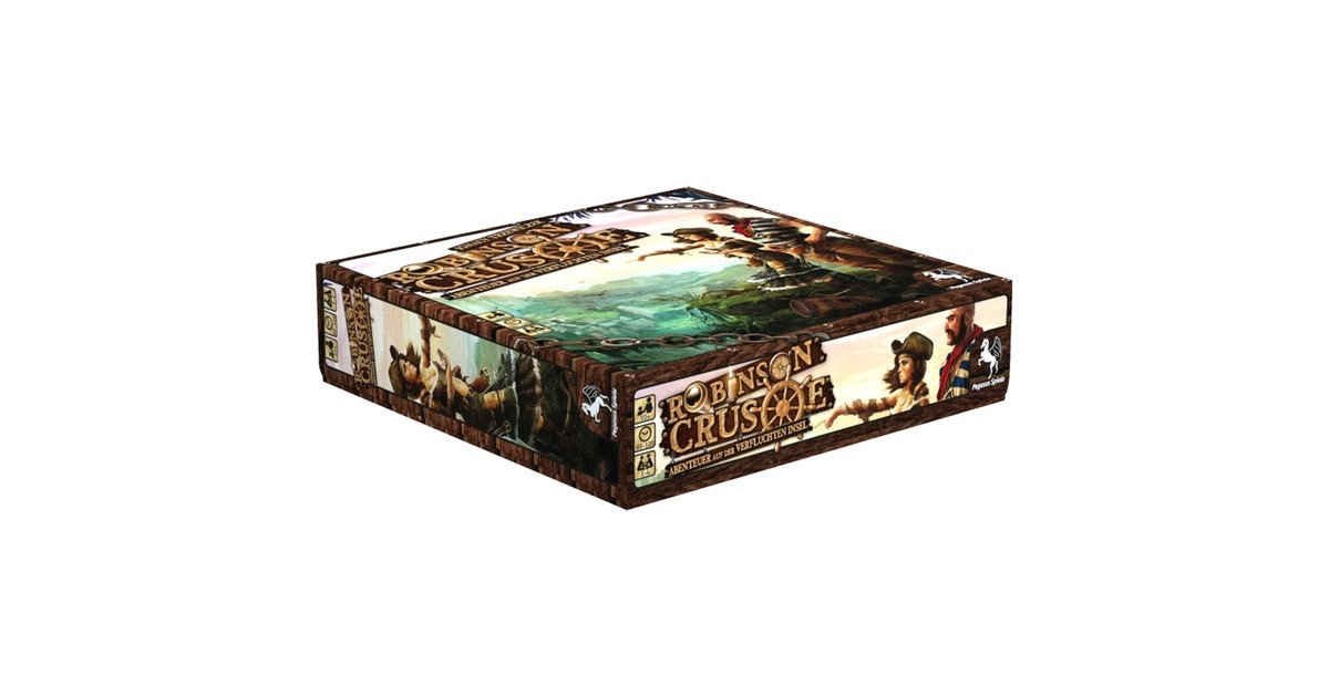 Pegasus Robinson Crusoe - Abenteuer auf der Verfluchten Insel, Brettspiel